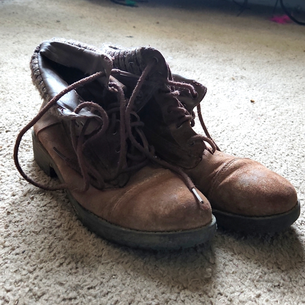 Suede Mossimo Ankle Boots